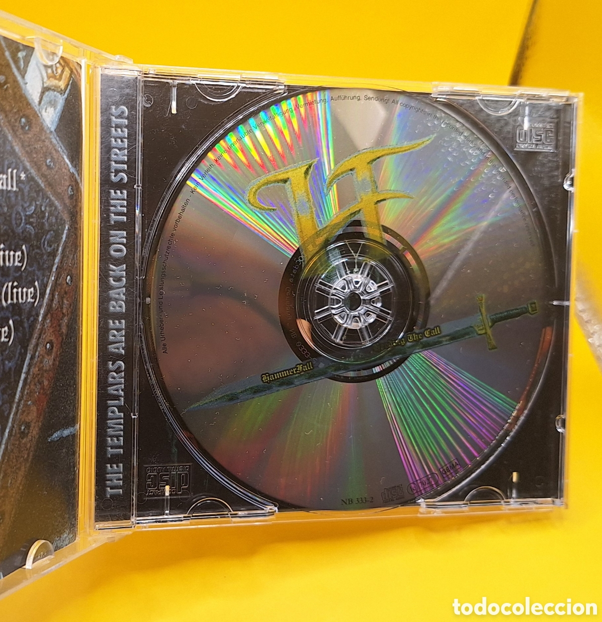CDs de m&uacute;sica: Hammerfall Cd Firmado - Foto 6