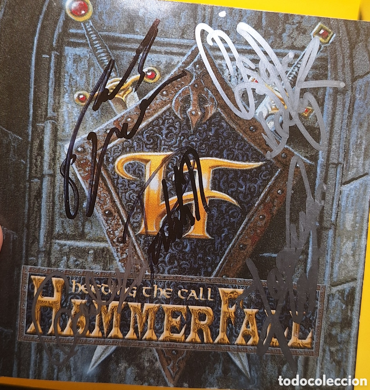 CDs de m&uacute;sica: Hammerfall Cd Firmado - Foto 7