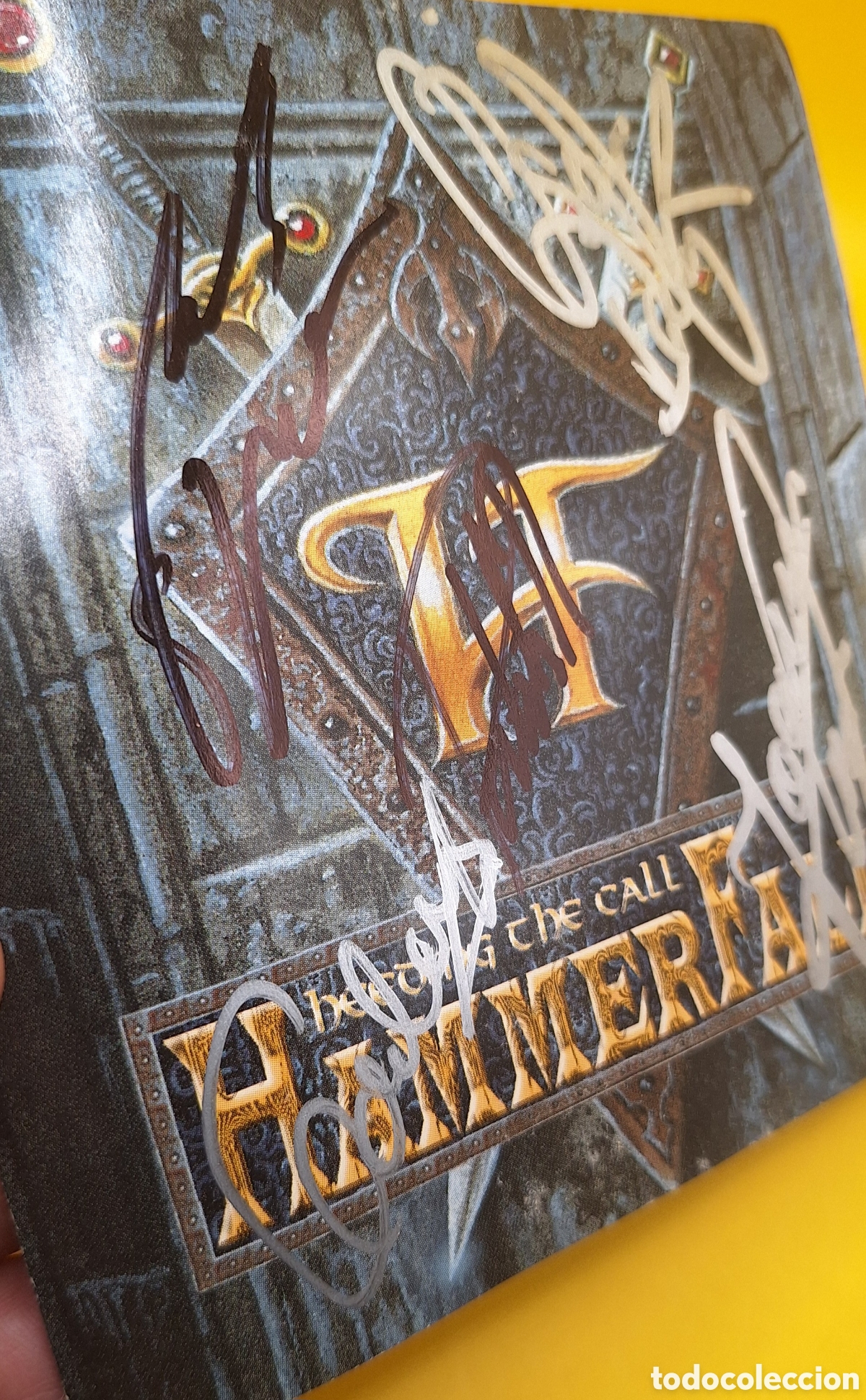CDs de m&uacute;sica: Hammerfall Cd Firmado - Foto 8