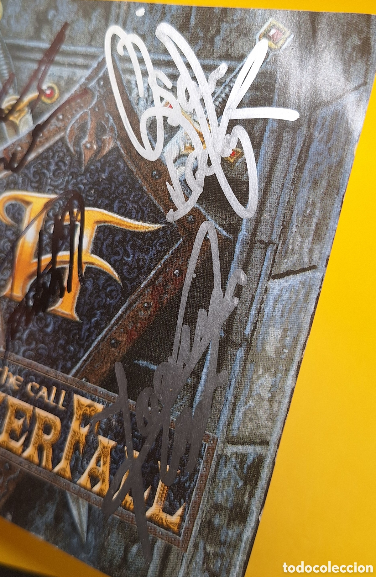 CDs de m&uacute;sica: Hammerfall Cd Firmado - Foto 10