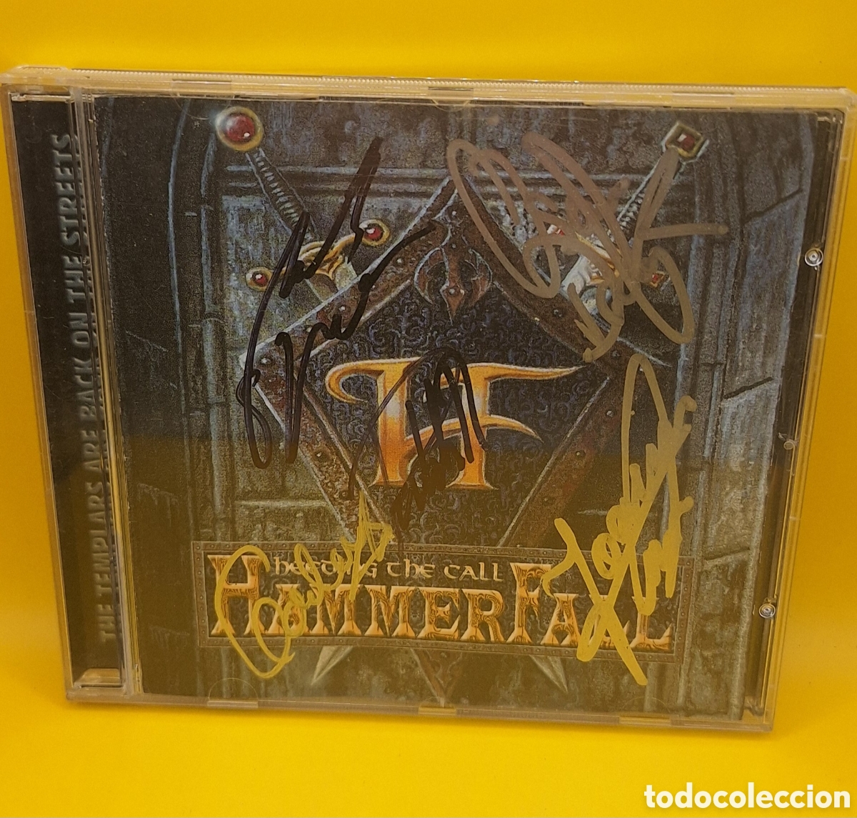 CDs de m&uacute;sica: Hammerfall Cd Firmado - Foto 1