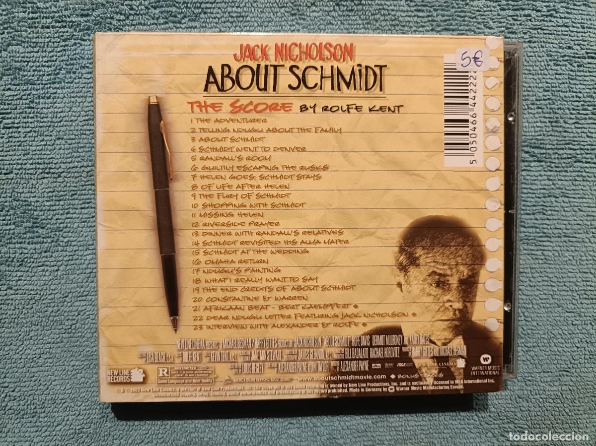 CDs de m&uacute;sica: About Schmidt - The Score - CD. - Foto 2