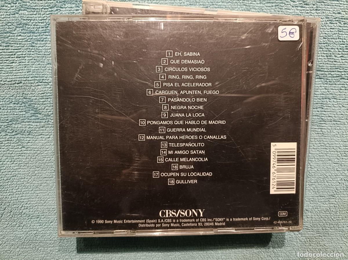 CDs de m&uacute;sica: Joaqu&iacute;n Sabina - Mucho Sabina - CD. - Foto 2
