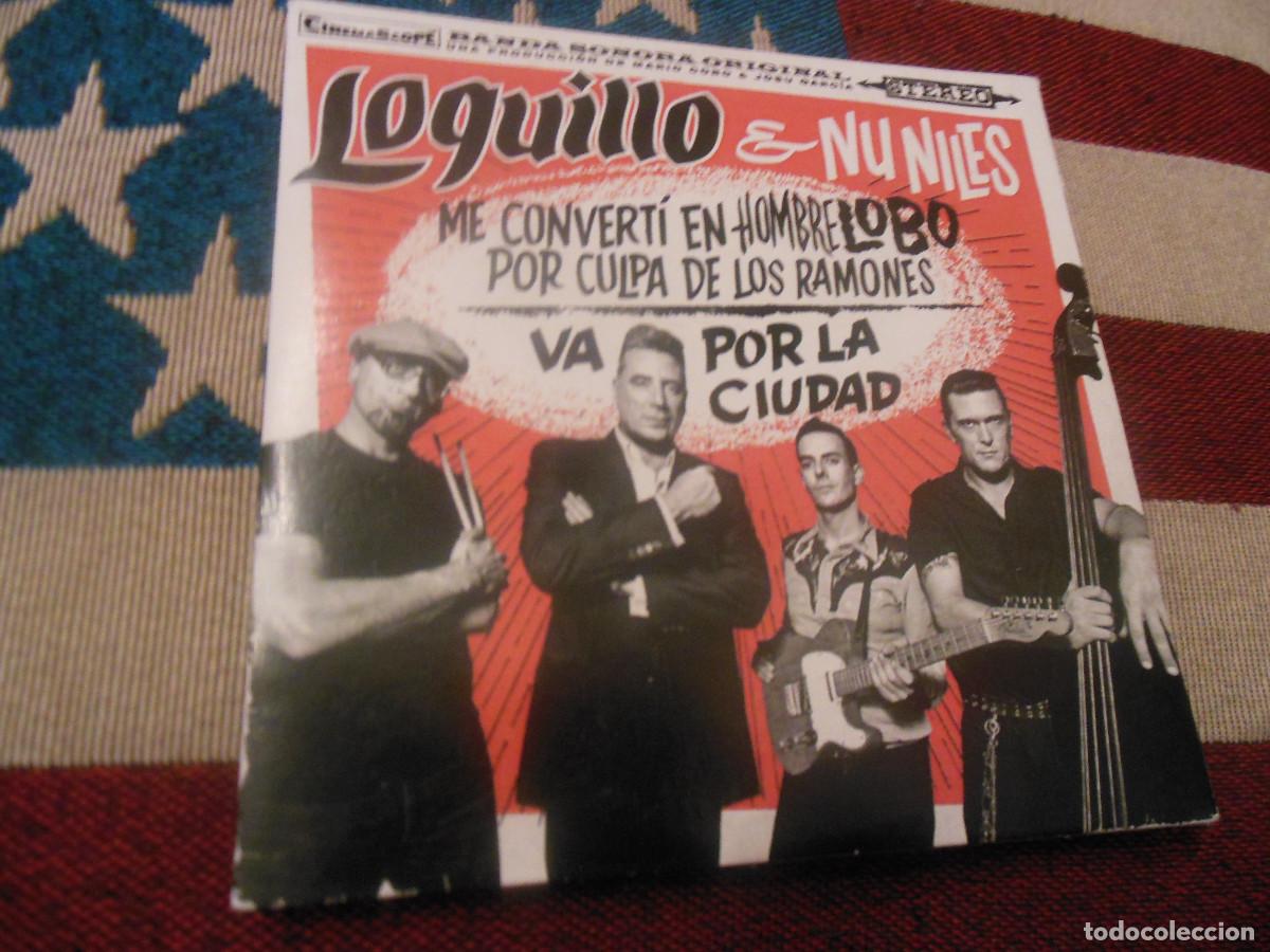 CDs de M&uacute;sica: LOQUILLO & NU NILES ME CONVERT&Iacute; EN HOMBRE LOBO POR CULPA DE LOS RAMONES ROCKABILLY 2015 CD SINGLE