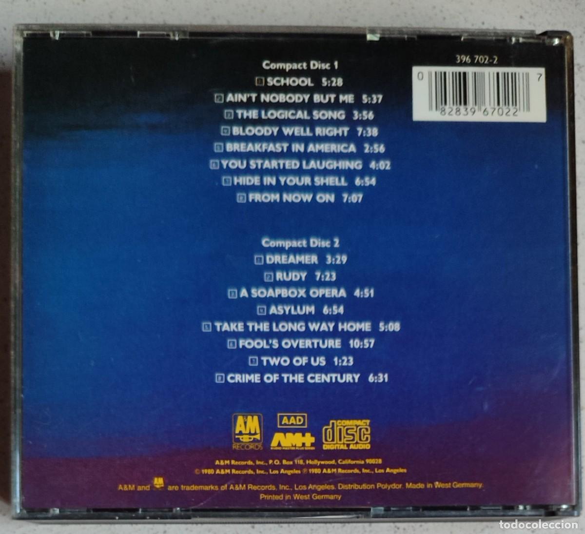 CDs de m&uacute;sica: SUPERTRAM - PARIS (2CD) 1987 - 16 TEMAS - - Foto 2