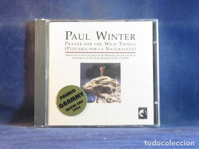 CDs de m&uacute;sica: PAUL WINTER &ndash; PRAYER FOR THE WILD THINGS - CD - Foto 1