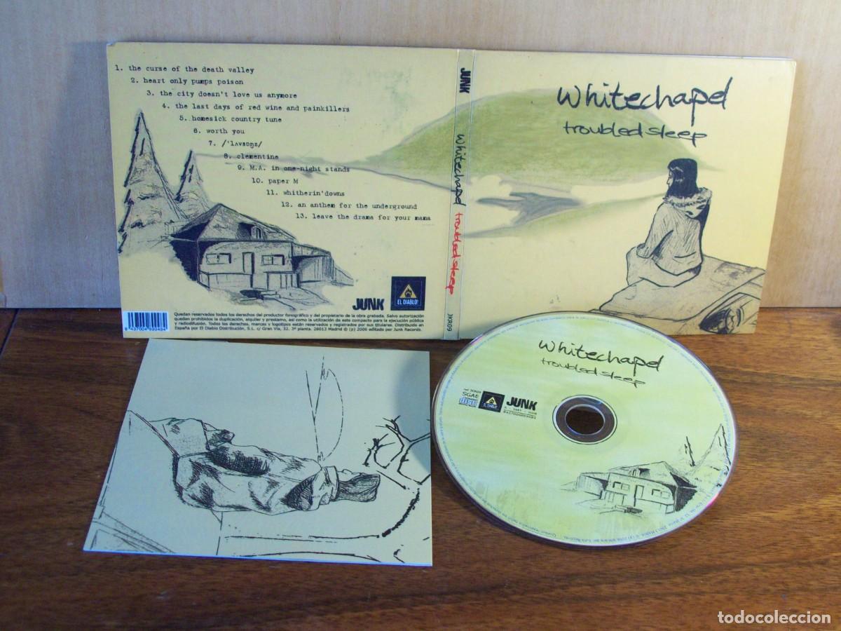 CDs de m&uacute;sica: WHITECHAPEL - TROULDED SLEEP - CD DIGIPACK CON LIBRETO - Foto 1