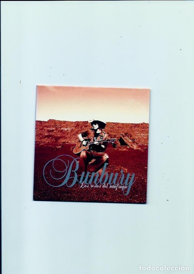 CDs de M&uacute;sica: BUNBURY. Los restos del naufragio(cd single 2004)