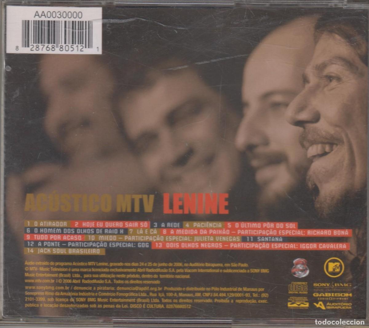 CDs de m&uacute;sica: Lenine cd Ac&uacute;stico MTV 2006 - Foto 2