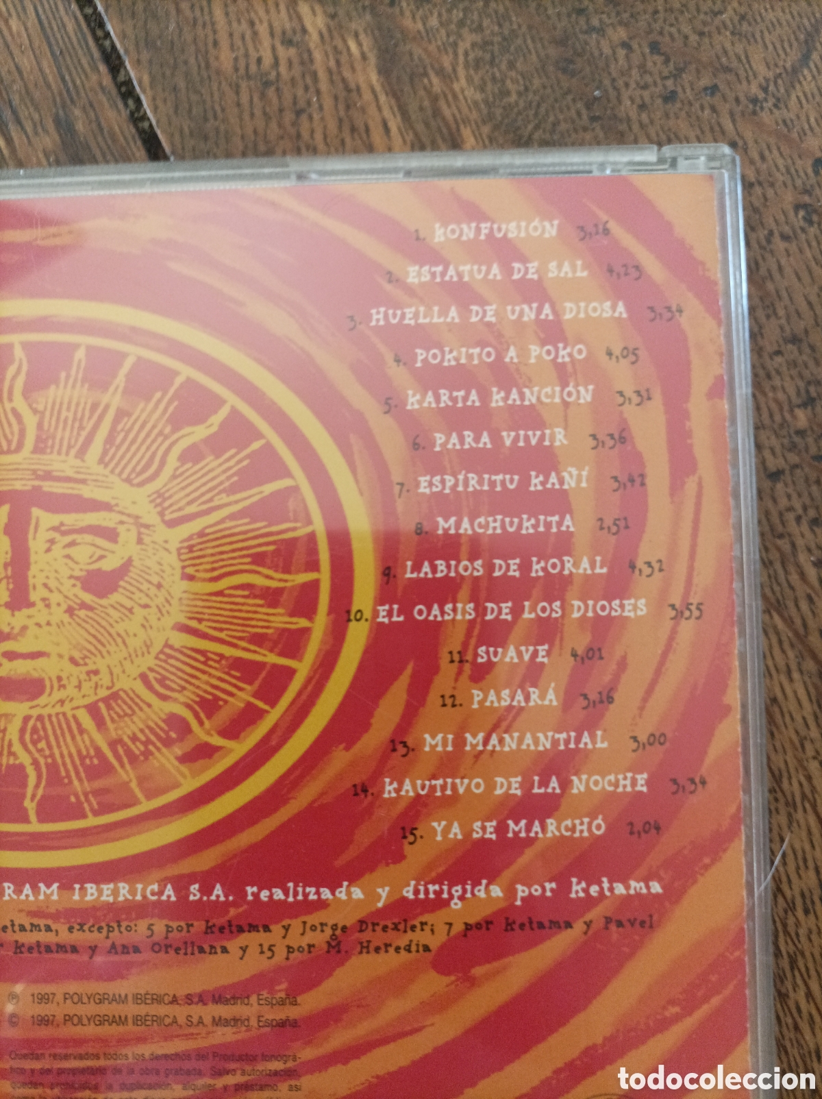 CDs de m&uacute;sica: Ketama. Konfusi&oacute;n. Cd - Foto 2