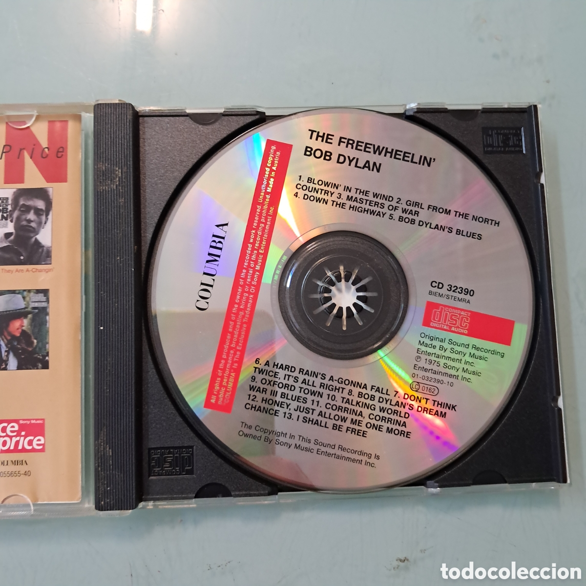 CDs de m&uacute;sica: Bob Dylan, The freewheelin, Compact disc - Foto 2