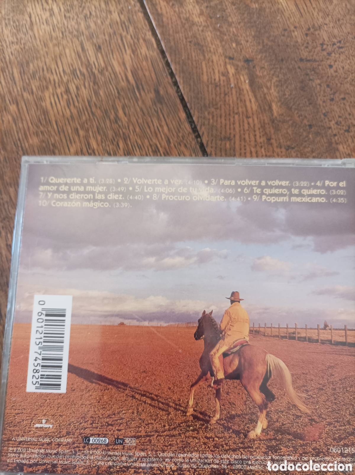 CDs de m&uacute;sica: Bert&iacute;n Osborne. Sabor a M&eacute;xico. Cd. - Foto 2