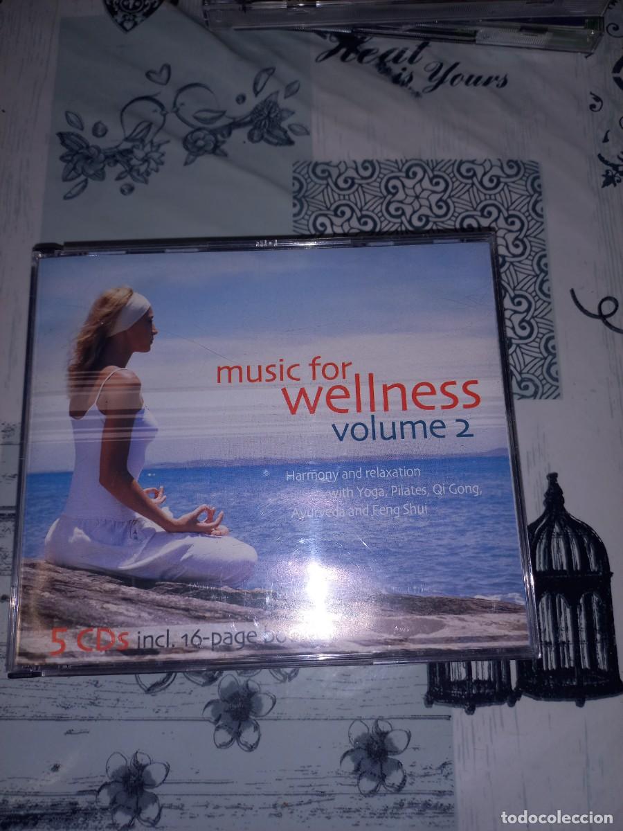 CDs de m&uacute;sica: music for wellness volume 2 - 5 CDS - Foto 1