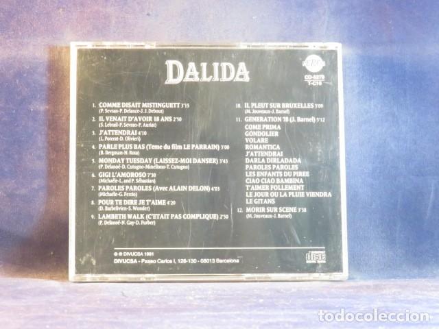 CDs de m&uacute;sica: DALIDA &ndash; SUS MAS GRANDES EXITOS - CD - Foto 2