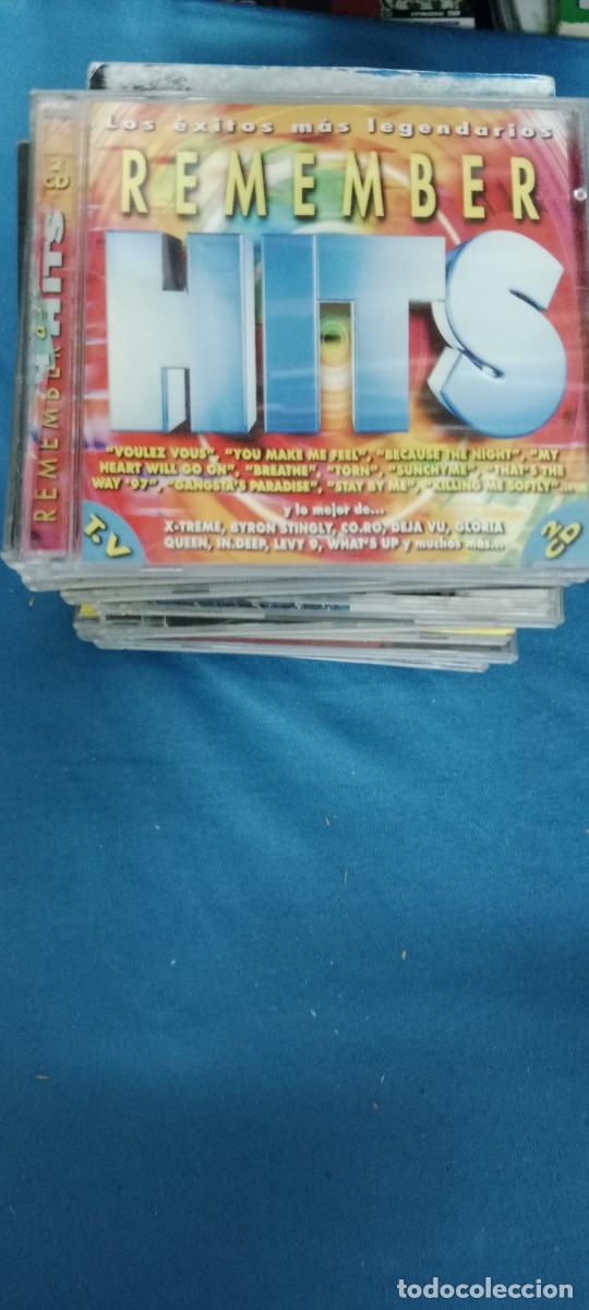 CDs de m&uacute;sica: REMEMBER HITS. LOS EXITOS MAS LEGENDARIOS CD MUSICA GG-HA - Foto 1