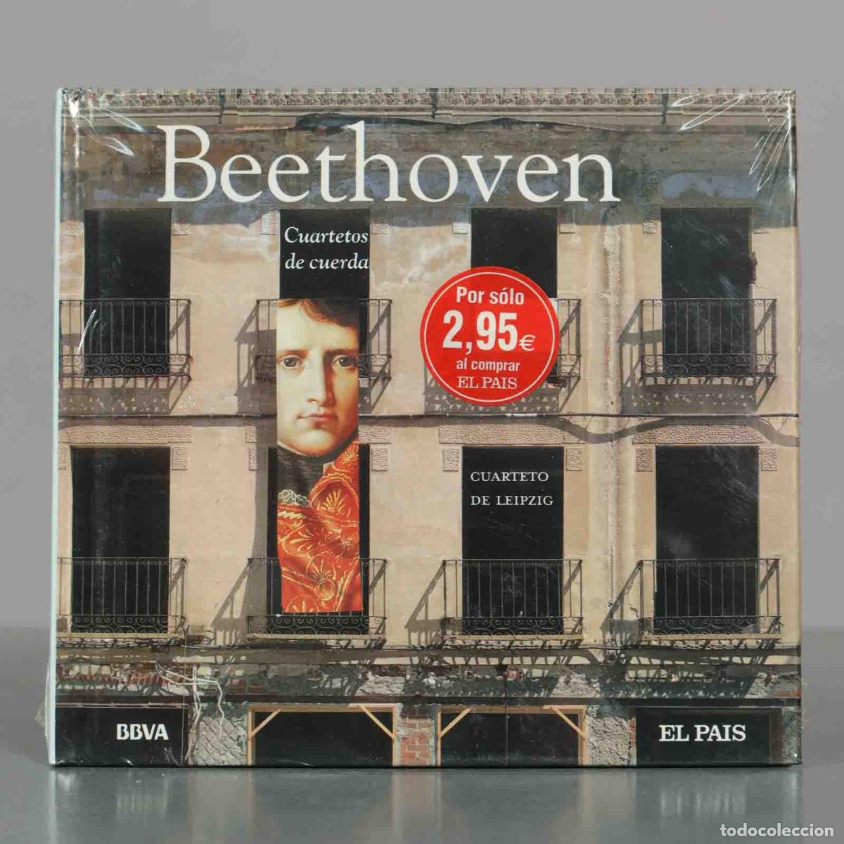 CDs de Musique: CD. Beethoven - Cuartetos de cuerda - Cuarteto de Leipzig - Cl&aacute;sica El Pa&iacute;s PRECINTADO