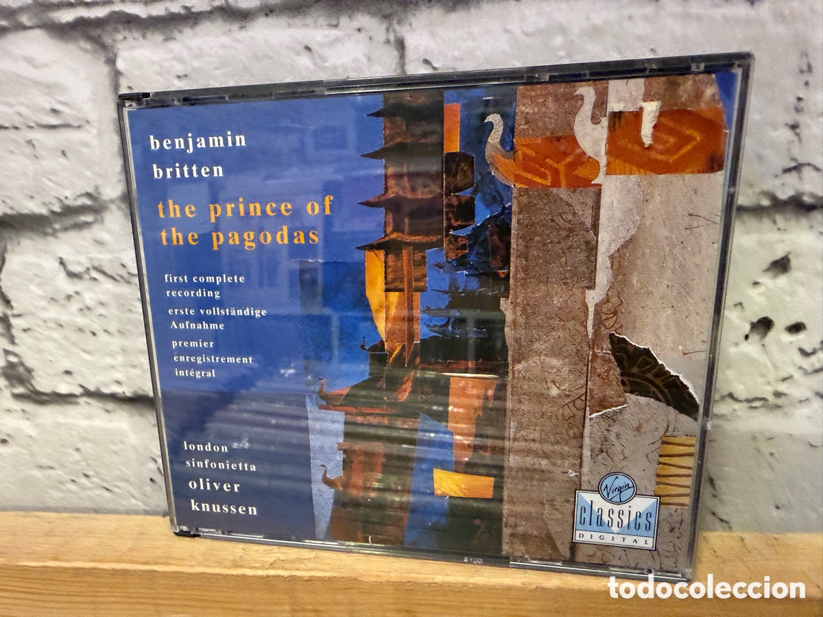 CDs de M&uacute;sica: BENJAMIN BRITTEN: THE PRINCE OF THE PAGODES doble CD perfecto estado
