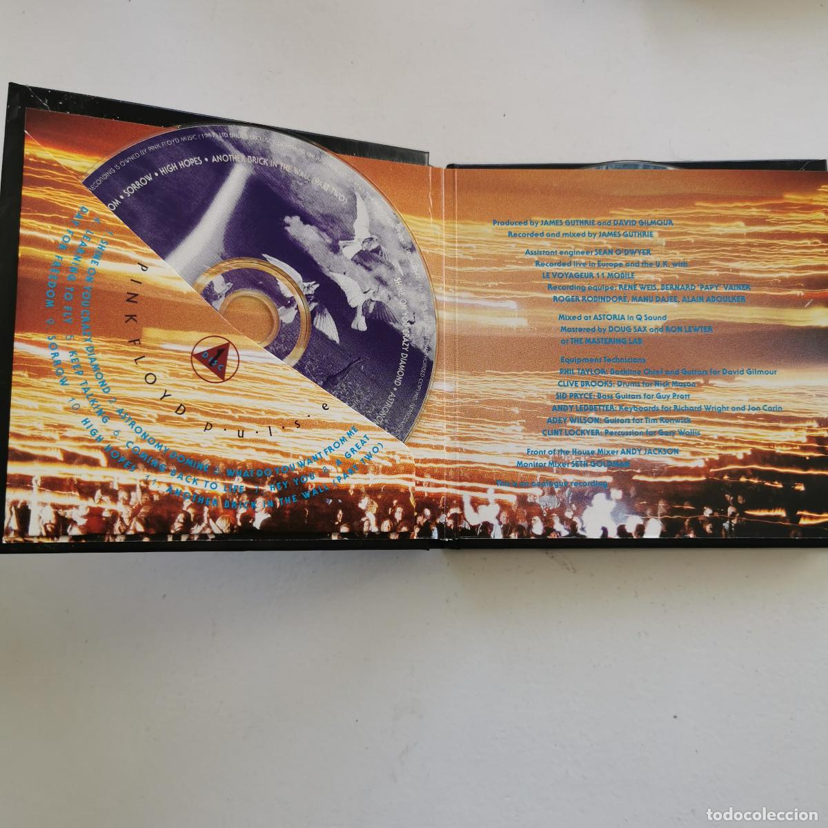 CDs de m&uacute;sica: Pink Floyd Pulse 2CD edici&oacute;n libro 1995 - Foto 3