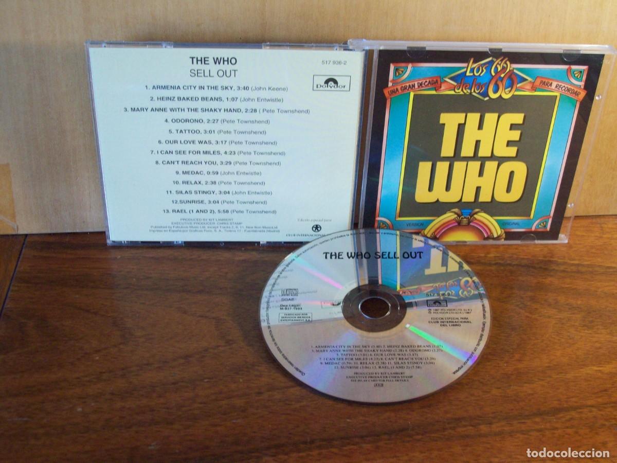 CDs de m&uacute;sica: THE WHO - LOS 60 DE LOS 60 - UNA GRAN DECADA PARA RECORDAR - CD VERSION ORIGINAL - Foto 1