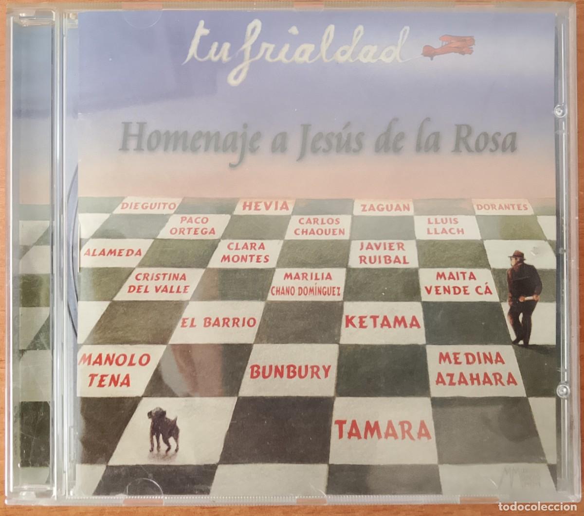 CDs de m&uacute;sica: Homenaje a Jes&uacute;s de la Rosa. Varios int&eacute;rpretes. CD. - Foto 1