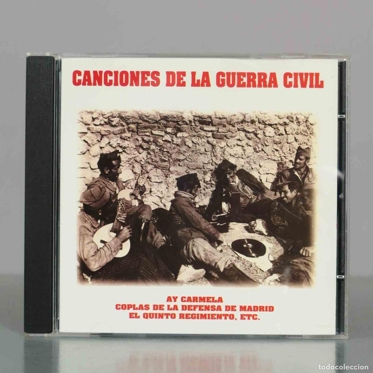 CDs de m&uacute;sica: CD. CANCIONES DE LA GUERRA CIVIL - Foto 1