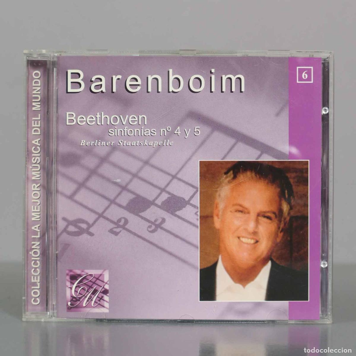 CDs de M&uacute;sica: CD. Barenboim Beethoven sinfonias n&ordm; 4 y 5