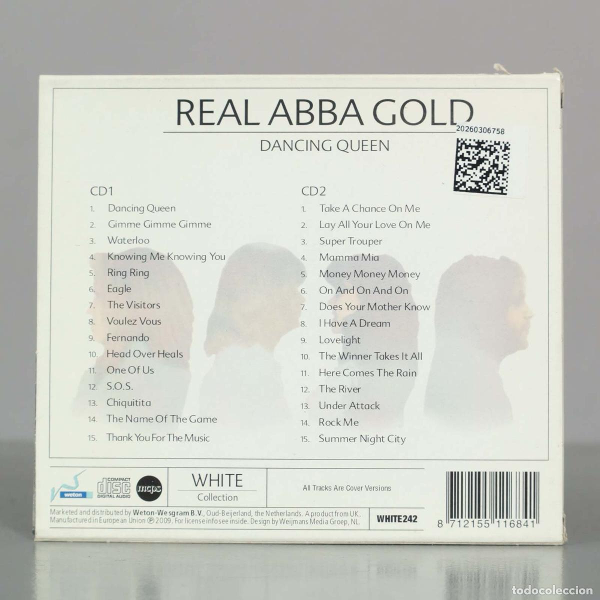 CDs de m&uacute;sica: CD. REAL ABBA GOLD DANCING QUEEN - Foto 2