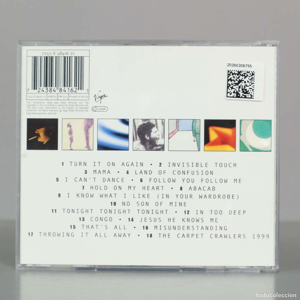 CDs de m&uacute;sica: CD. Genesis &ndash; Turn It On Again (The Hits) - Foto 2