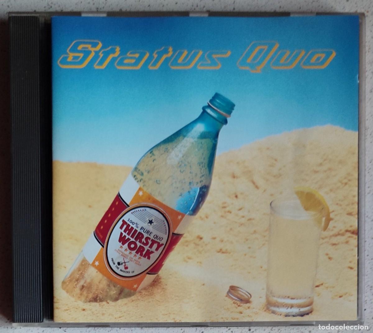 CDs de m&uacute;sica: STATUS QUO - THIRSTY WORK (CD) 1994 -16 TEMAS - Foto 1