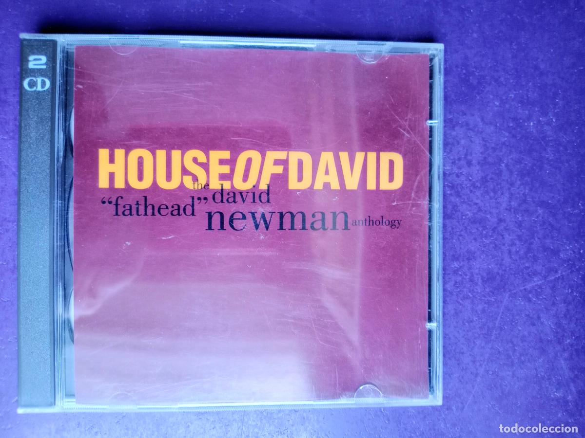 CDs de M&uacute;sica: House Of David - The David &rdquo;Fathead&rdquo; Newman Anthology - DOBLE CD RHINO 1993 - JAZZ SOUL FUNK