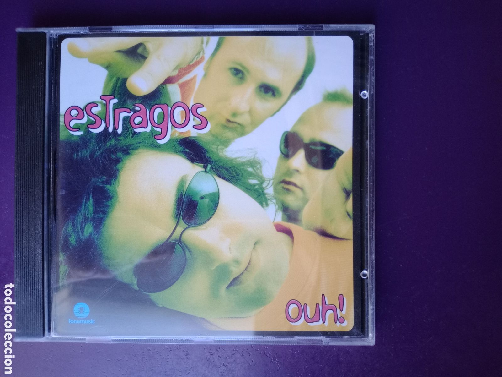 CDs de M&uacute;sica: Estragos &lrm;&ndash; Ouh! - CD FONOMUSIC 1997 - POWER POP 90'S - BEAT - SIN USO