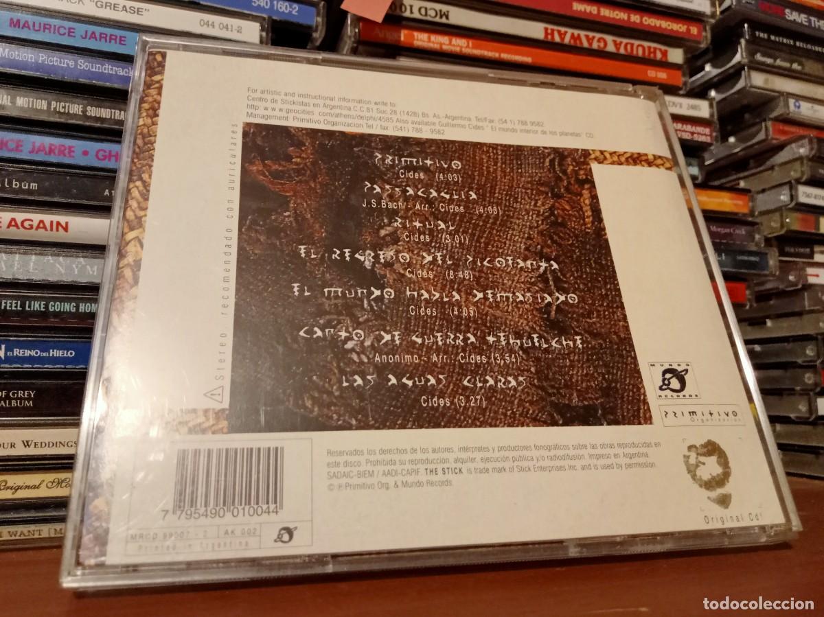 CDs de m&uacute;sica: Cides &ndash; Primitivo - cd Argentina 1998 - Foto 2