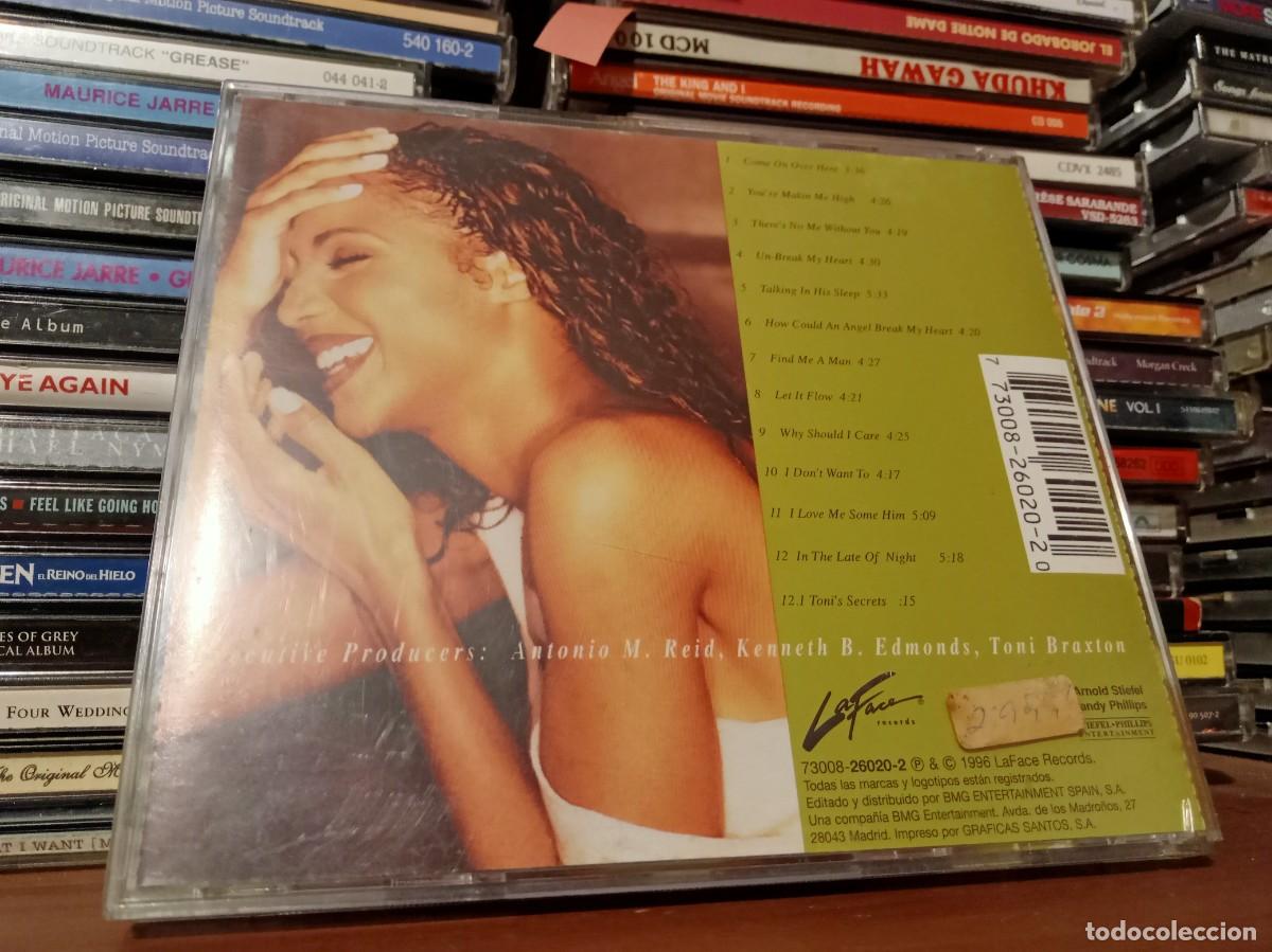 CDs de m&uacute;sica: Toni Braxton &lrm;&ndash; Secrets - cd Spain 1996 - Foto 2