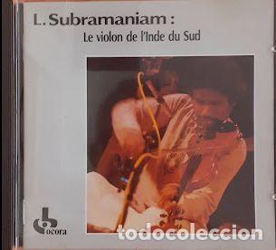 CDs de M&uacute;sica: Le Violon de l'Inde du Sud - L. Subramaniam
