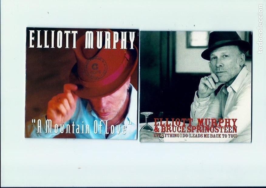 Musik-CDs: ELLIOTT MURPHY & BRUCE SPRINGSTEEN. Everything I do (leads me back to you) (2 cds single)