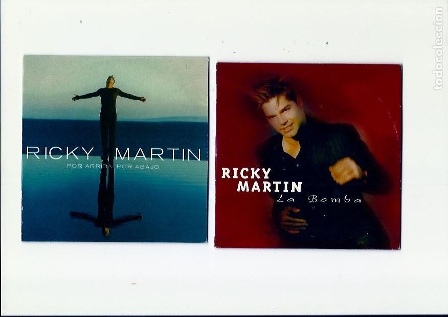 CDs de M&uacute;sica: RICKY MARTIN. Por arriba, por abajo     (cd-single promocional 1998)