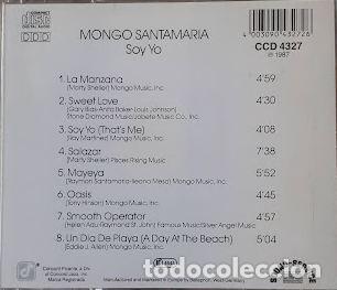 CDs de m&uacute;sica: Soy Yo - Mongo Santamaria - Foto 2