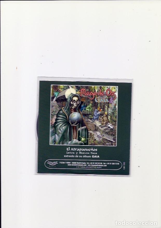 CDs de m&uacute;sica: MAGO DE OZ. El atrapasue&ntilde;os. (cd single 2004) - Foto 2