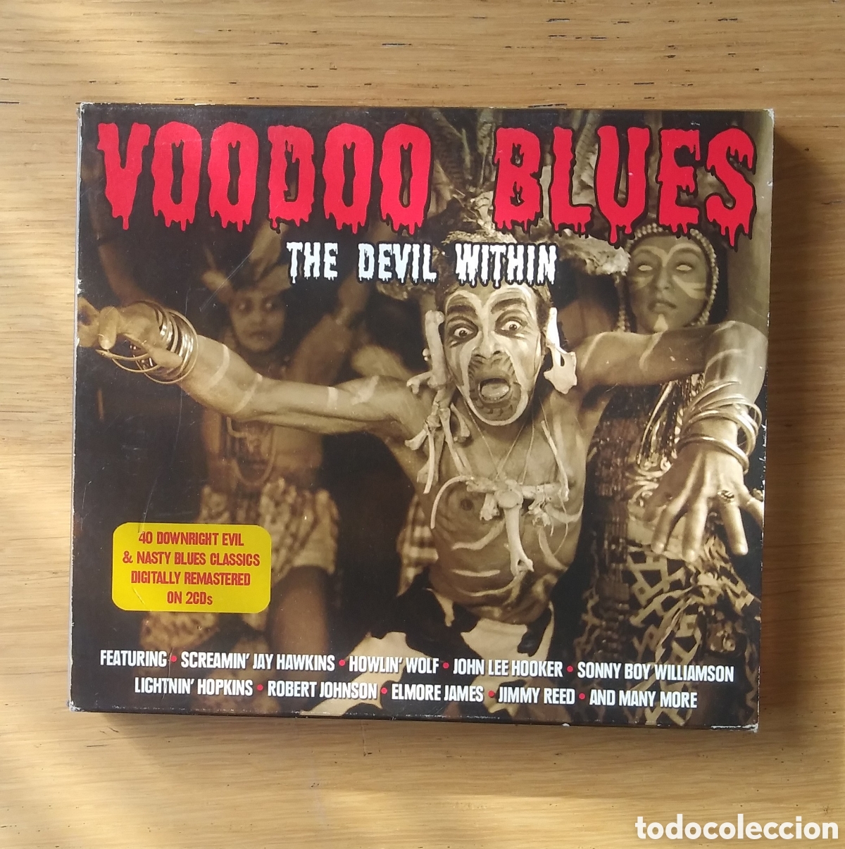 CDs de m&uacute;sica: V/A: &rdquo;VOODOO BLUES. THE DEVIL WITHIN&rdquo; DOBLE CD - BLUES - Foto 1