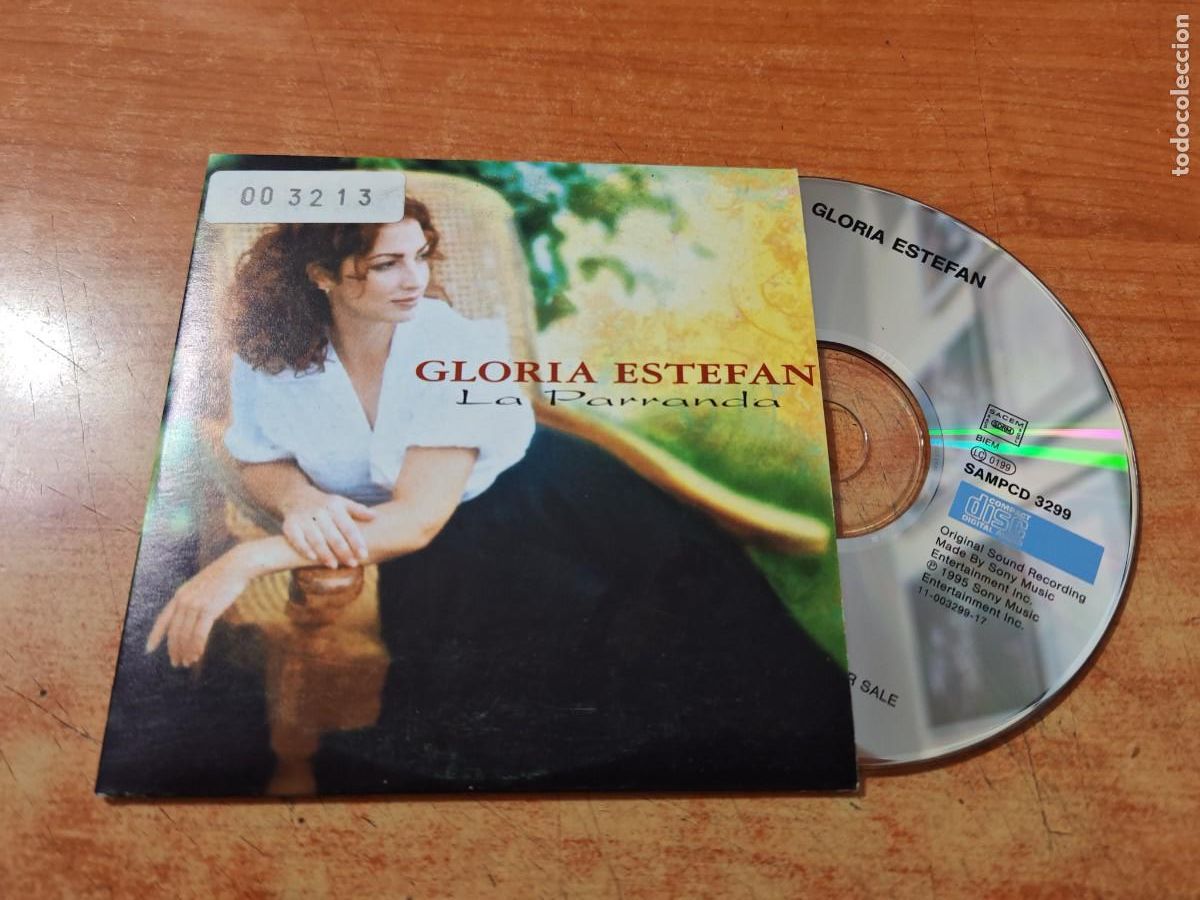 CDs de M&uacute;sica: GLORIA ESTEFAN La parranda CD SINGLE PROMO CARTON EXCLUSIVO PARA ESPA&Ntilde;A 1996 KIKE SANTANDER 1 TEMA