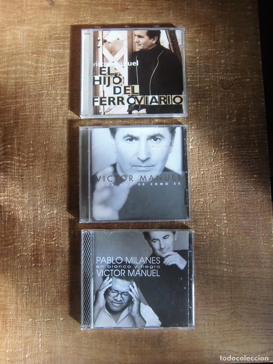 CDs de m&uacute;sica: LOTE 3 CDS V&Iacute;CTOR MANUEL - Foto 1