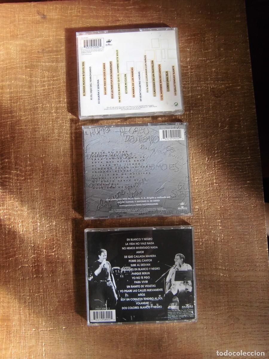 CDs de m&uacute;sica: LOTE 3 CDS V&Iacute;CTOR MANUEL - Foto 2