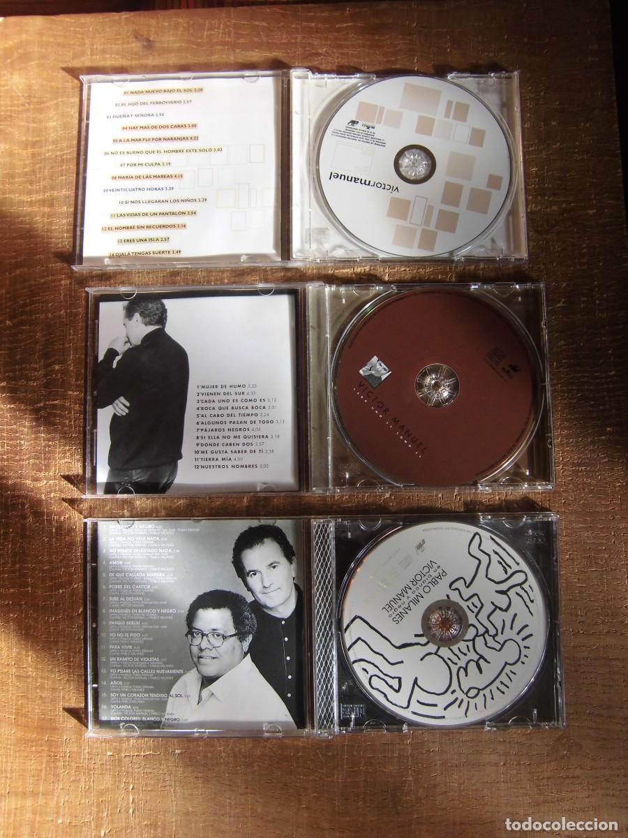 CDs de m&uacute;sica: LOTE 3 CDS V&Iacute;CTOR MANUEL - Foto 3