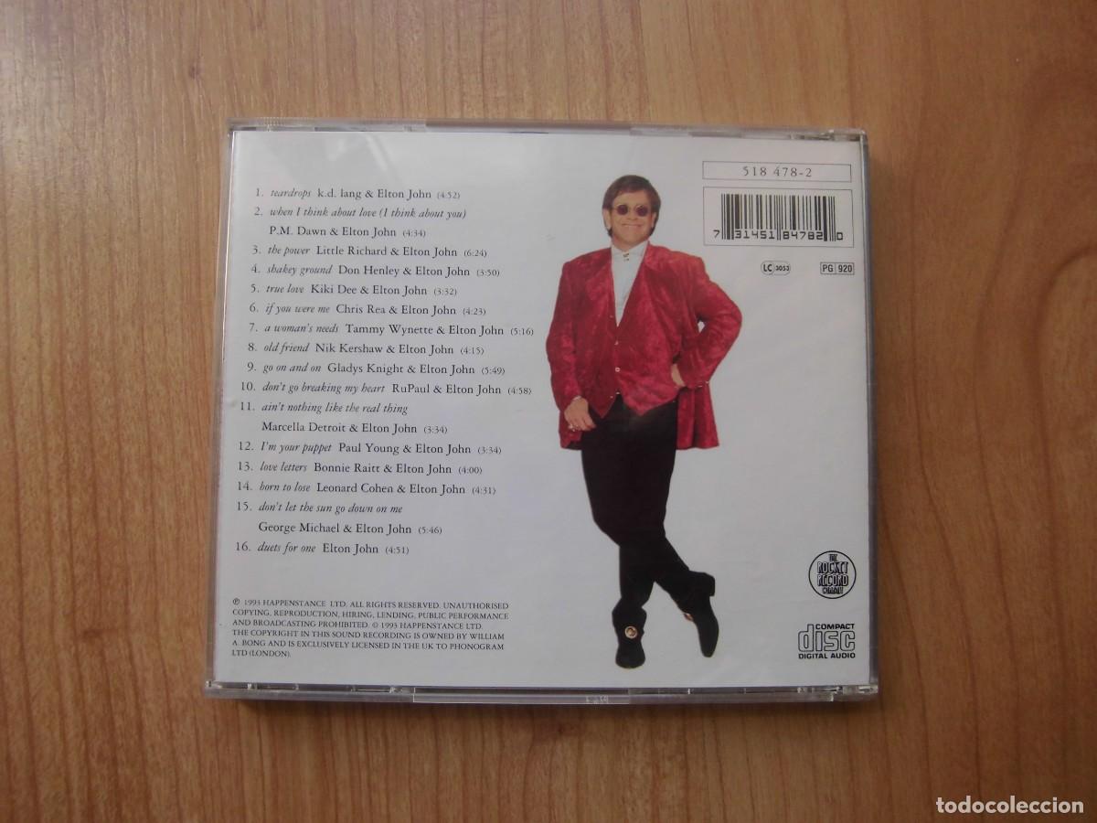 CDs de m&uacute;sica: CD ELTON JOHN DUETS 1993 - Foto 2