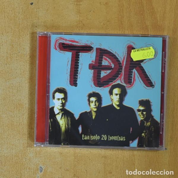 CD de M&uacute;sica: TDK - TAN SOLO 20 BOMBAS - CD - Comb&iacute;nalo con otros art&iacute;culos