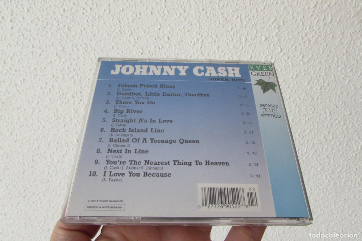 CDs de m&uacute;sica: Super Hits: Johnny Cash - Foto 2