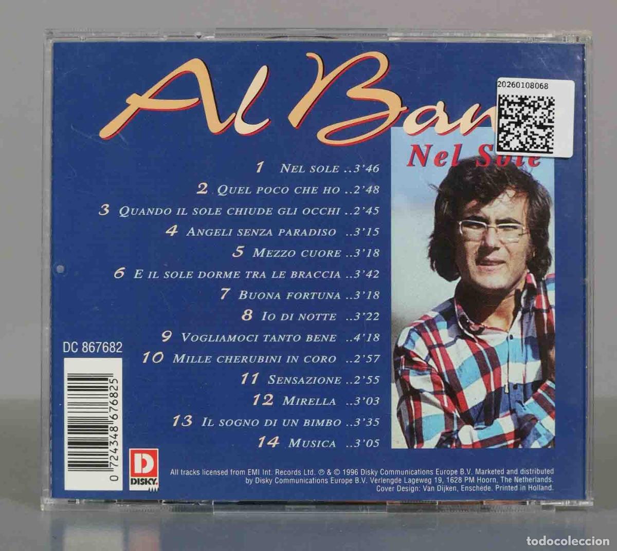 CDs de m&uacute;sica: CD. Al Bano &ndash; Nel Sole. - Foto 2