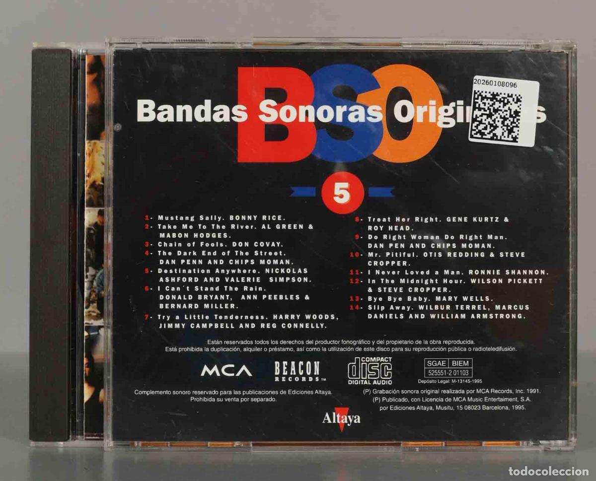 CDs de m&uacute;sica: 2 CD. The Commitments &ndash; The Commitments (Original Motion Picture Soundtrack) Vol 1 y 2. - Foto 2
