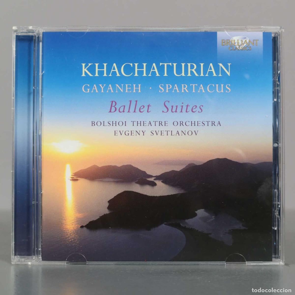 CDs de M&uacute;sica: CD. Gayaneh &middot; Spartacus / Ballet Suites - Khachaturian, Bolshoi Theatre Orchestra, Evgeni Svetlanov