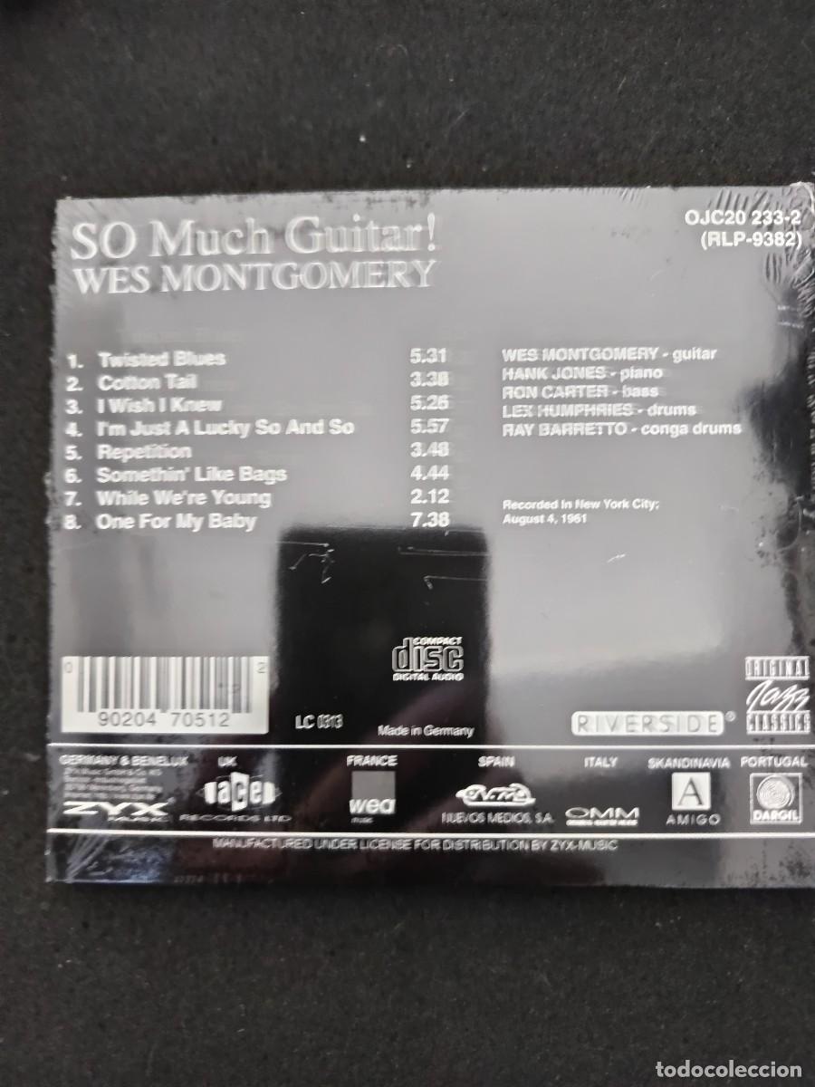CDs de m&uacute;sica: WES MONTGOMERY. SO MUCH GUITAR! - Foto 2